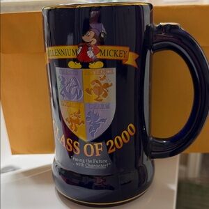 Millennium Mickey Class of 2000 Blue Mug